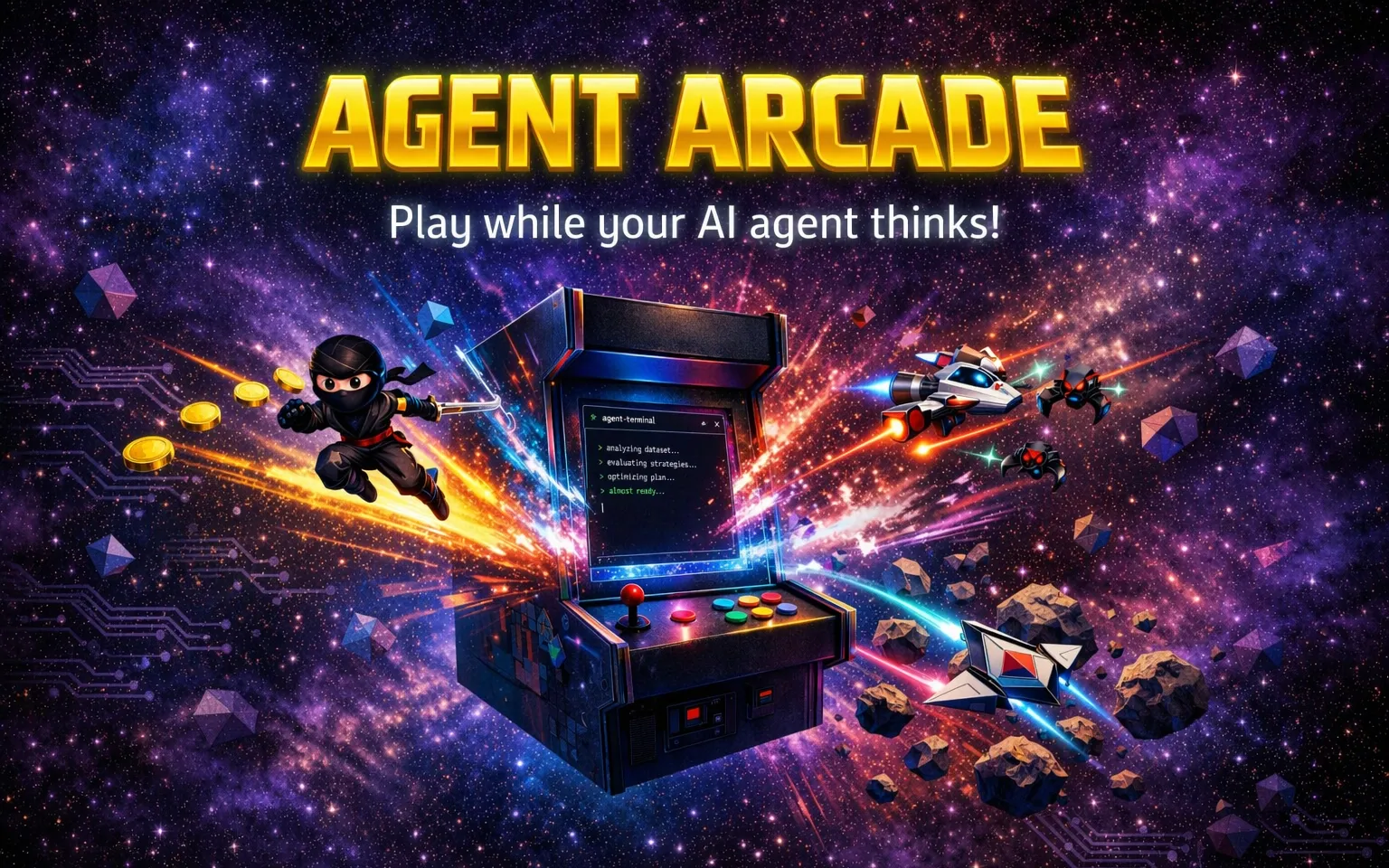 Agent Arcade Banner