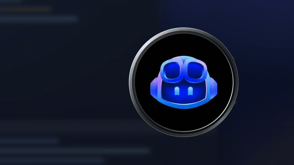 The real Agent Buddy desktop app moving through agent states against a demo background