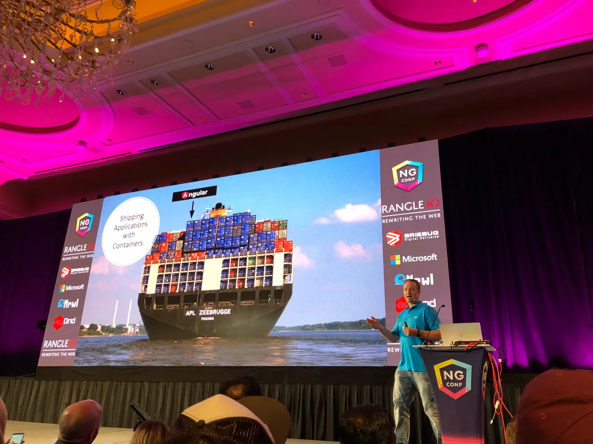 "Containerizing" Angular with Docker: My ng-conf Talks and Overall Experience